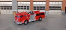 Busch Praline American La France Feuerwehr Löschfahrzeug Eigenbau In 1/87