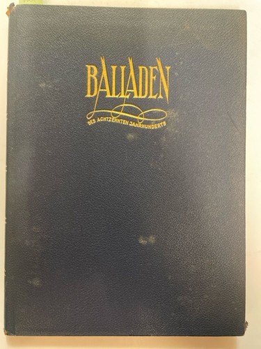 Balladen des achtzehnten