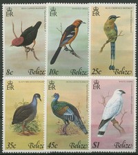 Belize 1977 vögel - belize,