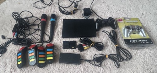 Ps2 slim bundle singstar - ps2,