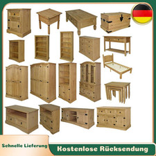 Möbel Sideboard TV-Schrank Highboard Bett im Mexiko-Stil Kiefer Massiv Corona
