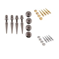 Set von 4 M8 Floor  Lautsprecher Subwoofer Ständer Spikes Füße Schockfeste