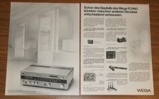Seltene Werbung vintage WEGA R