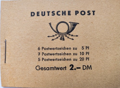 Briefmarken heft ddr - briefmarken,