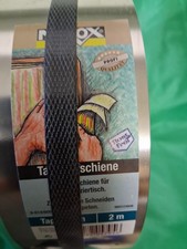 rostfreie Tapezierschiene, 2m, Profiqualität, Tapete zuschneiden anreißen