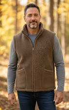 Wollweste MERINO Schurwolle