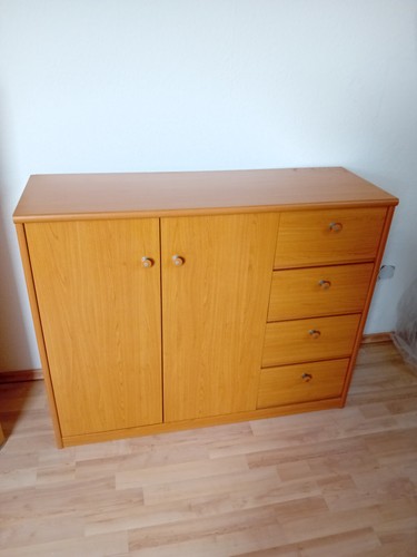 Kommode buchenachbildung mit - buchenachbildung, 4