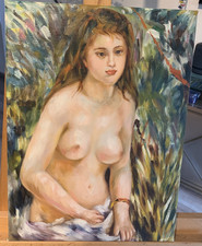 Ölgemälde " Akt in der Sonne