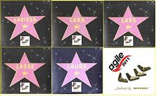 NAMENSSCHILD LARA LARISSA LARS