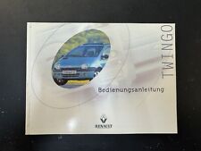 Original Renault Twingo Bedienungsanleitung Betriebsanleitung 01/2000