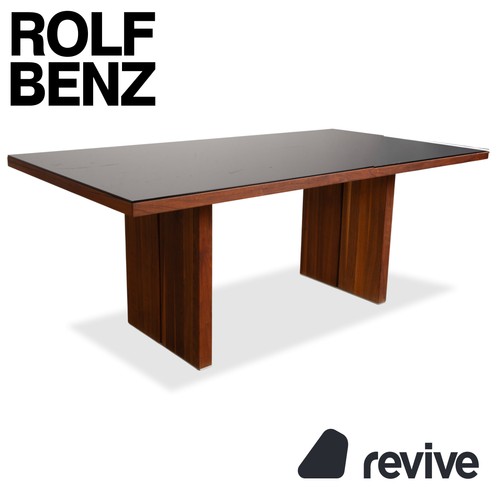 Rolf benz esstisch holz - benz, glas