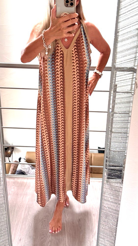 Maxikleid damen shining - maxikleid,