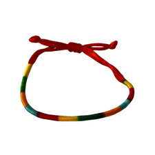 Doppelpack Regenbogen Armband LGBTQ – Stoff Pride Bracelet – Regenbogenarmband