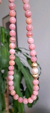 Rosa-Opal Kette mit