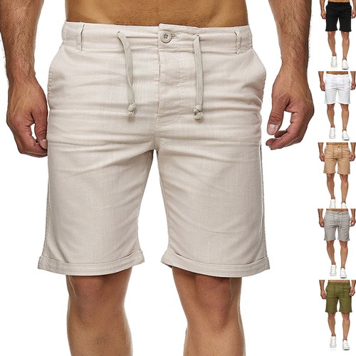 Leinenhose kurze hose herren - leinenhose,