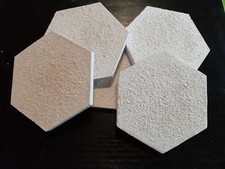 8 Ablegersteine Sechseck  ca