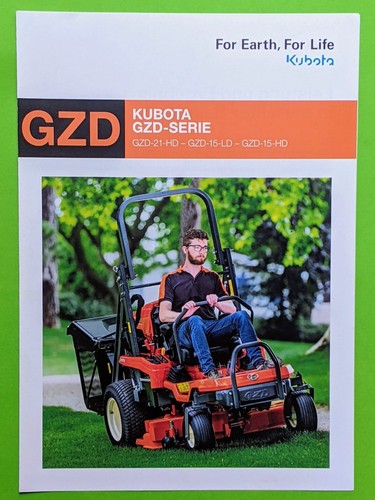 Kubota gzd serie - kubota, zero-turn