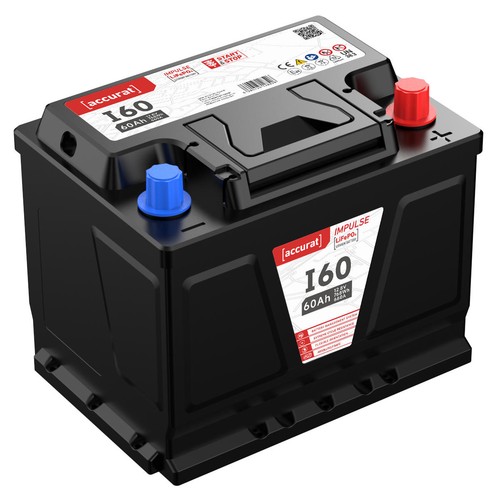 Lithium autobatterie 60ah 12v - autobatterie,
