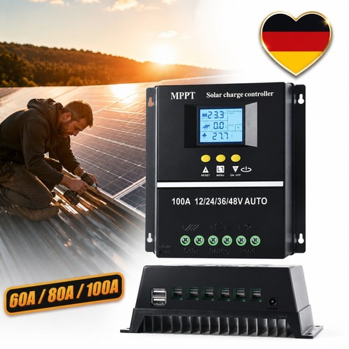 60a 80a 100a solar laderegler - solar,