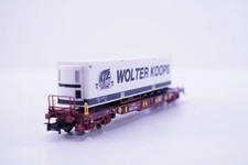 (RBT803) Fleischmann 825055 Taschenwagen AAE „Wolter Koops“, DC, N, OVP