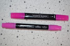 2 x Stampin’ Up! Blend, Hell-Magentarot und Dunkel-Magentarot