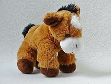 Morgenroth Pferd Granulat ca 15 cm Kuh Kuscheltier Plüschtier Stofftier (T186)