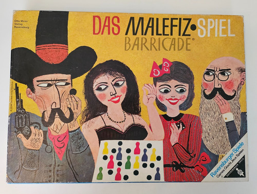 Das malefiz spiel barricade - spiel,