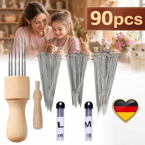 Nadelfilz set stücke - nadelfilz, 90