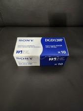10 x SONY DGD120P DDS-2 DATEN BÄNDER AUCH FÜR DAT VERWENDBAR NEU & OVP °°TOP°°