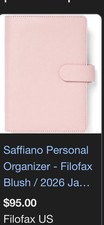 Filofax Saffiano Personal