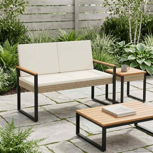 Bank outdoor beige und - outdoor,