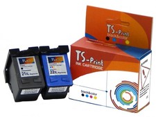 Für HP 21XL Black + 22XL