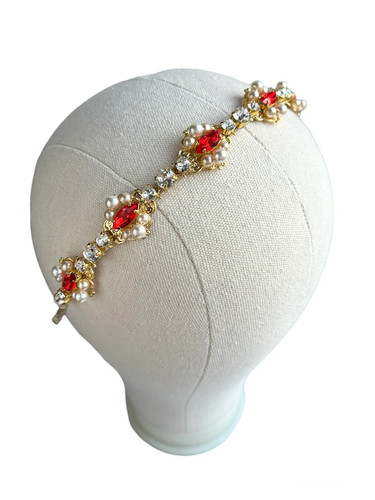 Barock rubin perle - barock, &