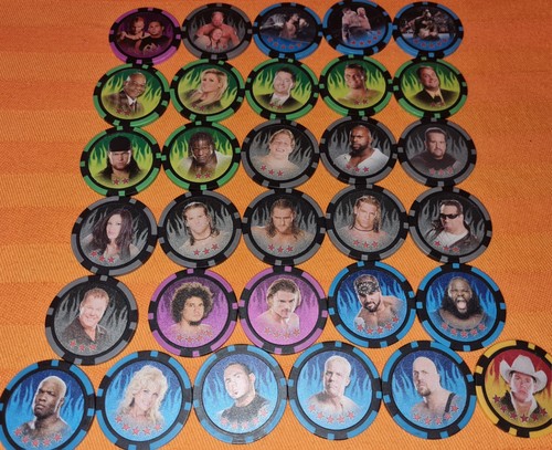 31x topps power chipz - chipz, wwe