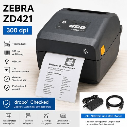 Zebra zd421 300dpi - zebra,