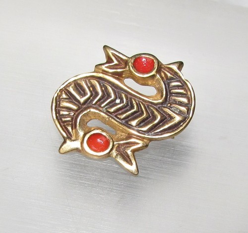Keltische bronze brosche - keltische,
