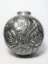 Zinn Vase Art Déco signiert