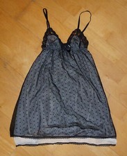 H&M Dessous Minikleid Kleid Longshirt Babydoll Dress 32/34 XXS/XS