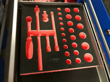 KS TOOLS 2/3 Schaumstoffeinlage für 1/2" Steckschlüssel-Satz Werkzeugwagen Leer