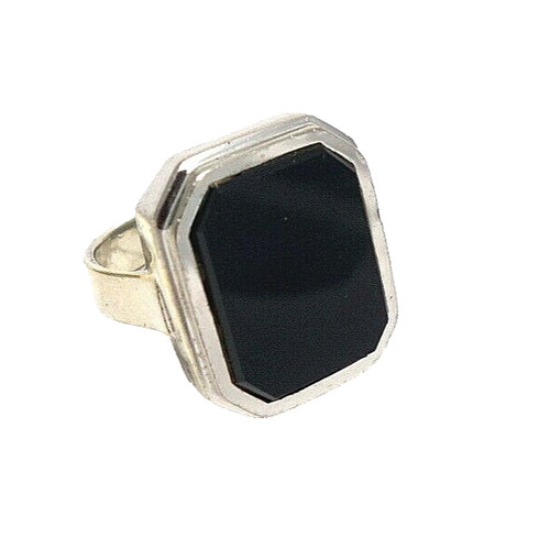 Mächtiger onyx ring herren - mächtiger,