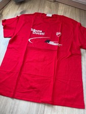 T-Shirt Ducati Tribüne Tribuna Ducati Sachsenring 2015 rot Gr. L