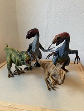 Schleich Dinosaurier Konvolut T-Rex Und 2x Therizinosaurus Jurassic World Etc.