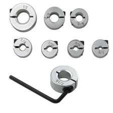 9tlg set tiefenanschlag kragen - 9tlg/set,