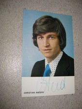Autogrammkarte Christian