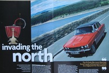 Original CC 2006 extracted mag article: 1972 ROVER P6 3500S in Northumberland