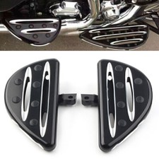 Schwarze Soziustrittbretter