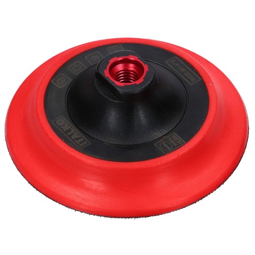 Stützteller 125mm mit - , klett