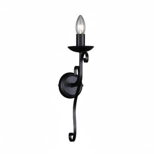 Rostfarbige wandfackel antik - rostfarbige,