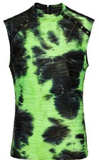 Punk Rave Tank-Top Herren Cyber Tank Top schwarz/grün Gothic, Punk, Rockwear