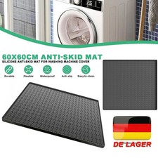 Silikon Waschmaschinenauflage 60x60cm Waschmaschinenbezug Abdeckung NEU DHL